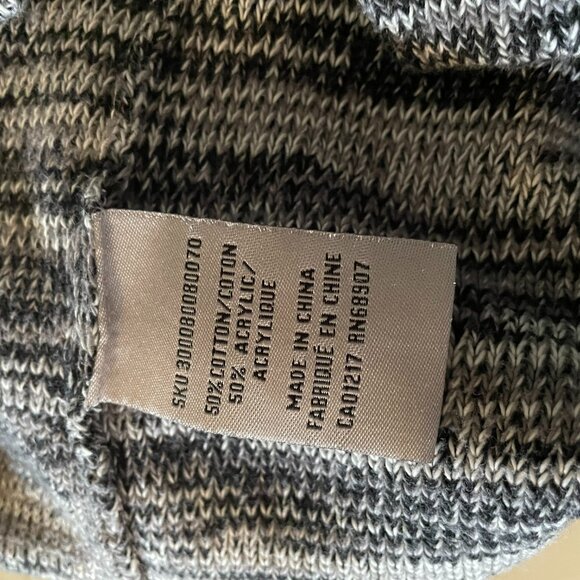 Le Chateau Gray stripe blend Tunic sweater Womens XXL - Picture 9 of 11